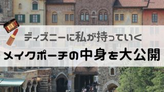ディズニーに私が持っていくメイクポーチの中身を大公開 持っていくべきお直しコスメを紹介 年パス持ち主婦のお1人様で満喫ディズニー