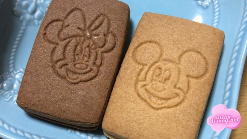 ディズニー【クリームサンドクッキーの感想】値段・カロリー・賞味期限